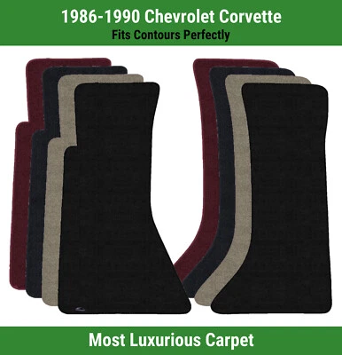 Alfombrillas de primera fila Lloyd Luxe para Chevrolet Corvette 1986-1990  Foto 1 de 4
