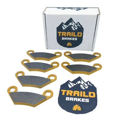 Polaris Sportsman 400/450/500/800 Ceramic Brake Pad Set 2009-2020 - Image 1 of 4