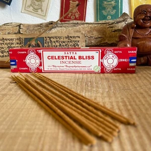 Satya celestial bliss   Incense Sticks by Satya (15gm pack) - Picture 1 of 1