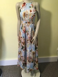 karen Millen Halter Maxi dress size 8 NWT - Picture 1 of 8
