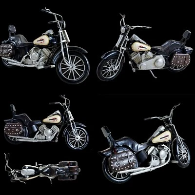 Figura artesanal Scout 1957 diecast escala 1:10 Black Indian Motorcycle Foto 1 de 4