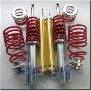 TA Technix Coilover Opel Corsa D 20-50mm Nuovo + Ammortizzatore Gas EU - Foto 1 di 4