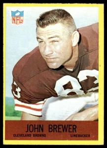 Philadelphia John Brewer Cleveland Browns 1967 #38 - Imagen 1 de 2