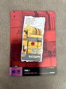 PANAL ONE 1 THE FLASH DC Hybrid Trading Card HOLO Physical card only. - Bild 1 von 1