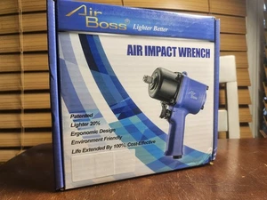 Air Boss AW141 1/2 High Torque Air Impact Wrench 1500 ft-lb Breakaway Torque - Picture 1 of 4