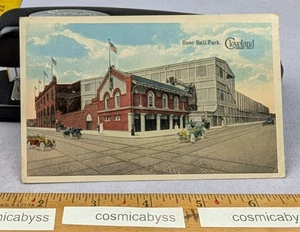 Base Ball Park Cleveland Sixth City stadium postcard 1915 post card baseball - Picture 1 of 2