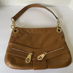 Michael Kors Schultertasche Jamesport Braun Reißverschluss - Bild 1 von 16