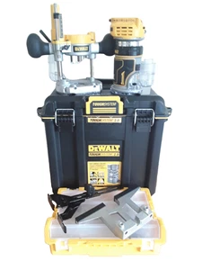 DeWalt DCW604NT XJ 18v XR Brushless Router with Toughsystem 2.0 half tool box - Picture 1 of 5