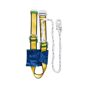 Polyester Fiber Safety Belt Protective Safety Rope High-Altitude Work - Picture 1 of 6