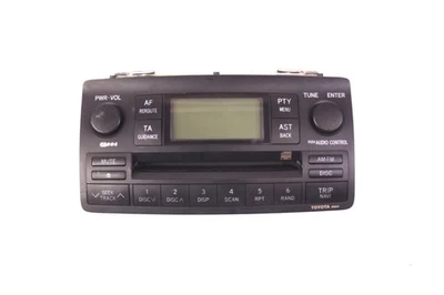 Autoradio Toyota Corolla E12 CD Radio RDS Player W58814 86120-02380 codefrei - Bild 1 von 2