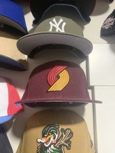 New Era 59Fifty Portland Trail Blazers Fitted Cap Herren Größe 7 3/8 - Bild 1 von 3