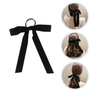 Bow Headband Hair Holder Girl Bows Miss Bride Accessories for Girls Ring - Picture 1 of 12
