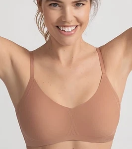 Honeylove Seamless Silhouette BH ohne Bügel rosa braun Damen Gr. XL - Bild 1 von 7