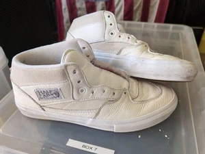 Vans Half Cab White Uk9 - Picture 1 of 5