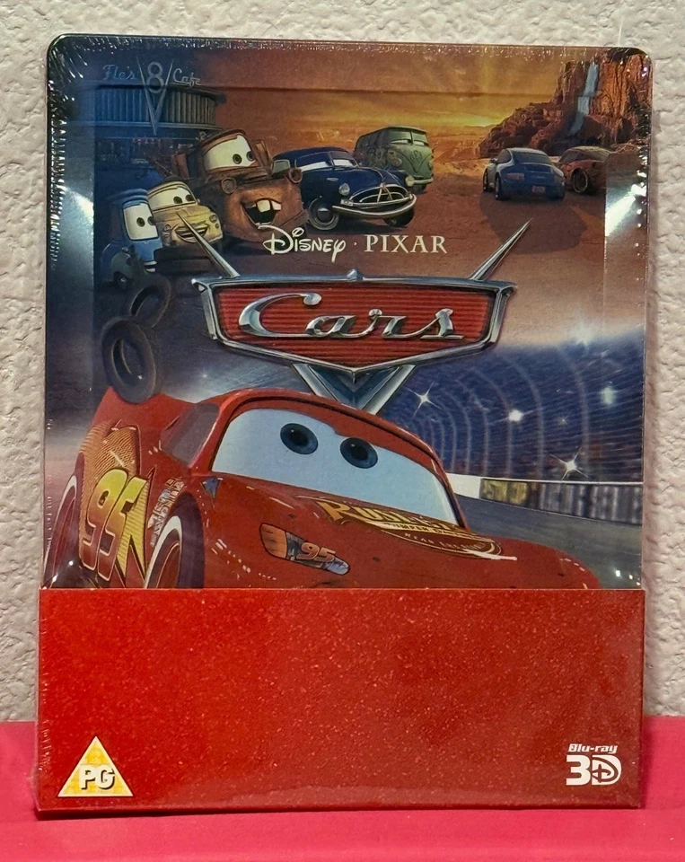 Disney Pixar Cars Zavvi UK Region B Blu-ray Steelbook New Sealed - Image 1 of 4