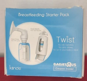 Breastfeeding Starter Pack Kiinde Twist Kit New in Box Direct Pump Breast Milk - Picture 1 of 4