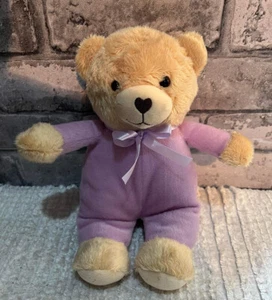 PMS Local Freemasons TLC Appeal Purple Bodied Teddy Bear Soft Plush Toy 10” - Picture 1 of 5