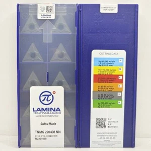 TNMG220408NN LT10 LAMINA Tools CNC blade Carbide Inserts Original 10pcs - Picture 1 of 2