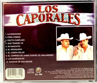 DUETO LOS CAPORALES PACTO CUMPLIDO FOSA COMUN CD NEW SEALED Foto 1 de 2