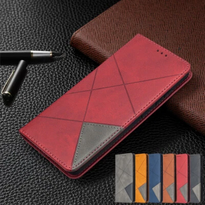 Housse Etui coque pochette portefeuille pour Samsung S25 S24 FE A21S S20 A42 S23 - Imagen 1 de 4