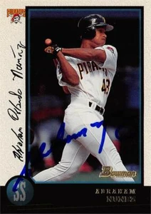 Abraham Nunez autographed Baseball Card (Pittsburgh Pirates, SC) 1998 Bowman #82 - Picture 1 of 1