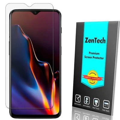 For OnePlus 7 / OnePlus 6T ZenTech Clear Screen Protector Guard Shield Film - Image 1 of 4