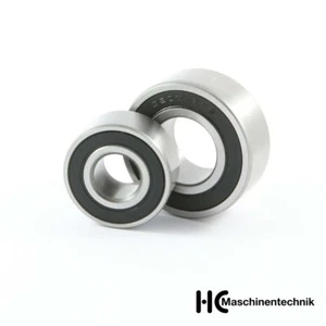 Schrägkugellager zweireihig 3200, 3201, 3202, 3203, 3204, 3205, 3206 -2RS DIN628 - Bild 1 von 8