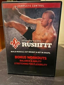 Georges Pierre Rushfit (Rush Fit) Bonus Workouts. HTF fitness DVD by MMA star. - Picture 1 of 3