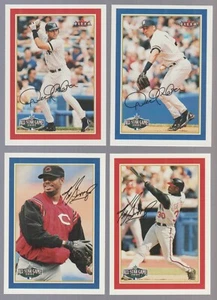 2001 Oreo / Ritz Baseball All-Star Game Set (4) Derek Jeter & Ken Griffey Jr. - Picture 1 of 2
