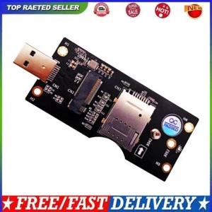 M2 to USB 3.0 Adapter Converter Card w/SIM 8pin Card Slot for 3G/4G/5G - Photo 1/7