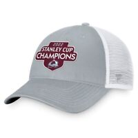 Colorado Avalanche Fanatics NHL Stanley Cup Champions Locker Snapback Cap Hat