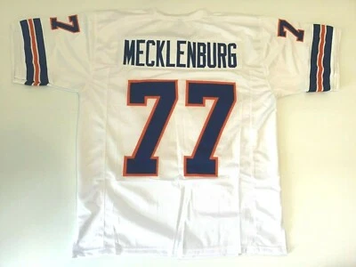 Jersey Karl Mecklenburg blanco cosido personalizado sin firmar - M, L, XL, 2XL Foto 1 de 2