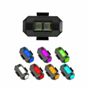 Universal LED Anti-collision Warning Lamp Mini Signal Light Strobe Light 7 Color - Picture 1 of 12