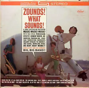 WILD EXOTICA DEAN ELLIOT ZOUNDS WHAT SOUNDS CAPITOL STEREO VINYL NEAR MINT! - Picture 1 of 2