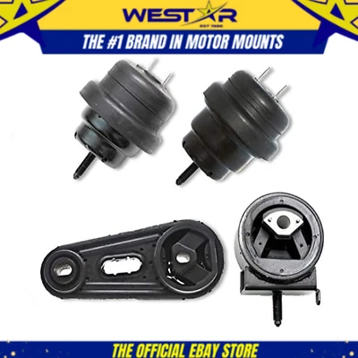 Juego de montaje de motor y transmisión 4 piezas para Ford Freestar/Mercury Monterey 04-07 3,9/4,2 L Foto 1 de 4