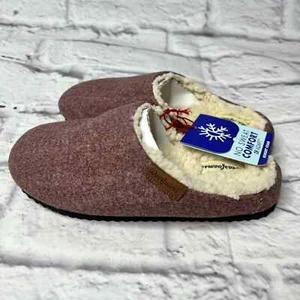 Dearfoams women’s slip on memory foam slippers new with tags size small - Picture 1 of 5