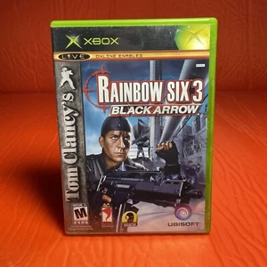 Tom Clancy's Rainbow Six 3 Black Arrow for Original XBOX Acceptable w/O  manual - Picture 1 of 6