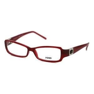 Monturas de gafas rectangulares de vino Fendi para mujer F886R 639 53 x 135 - Imagen 1 de 4