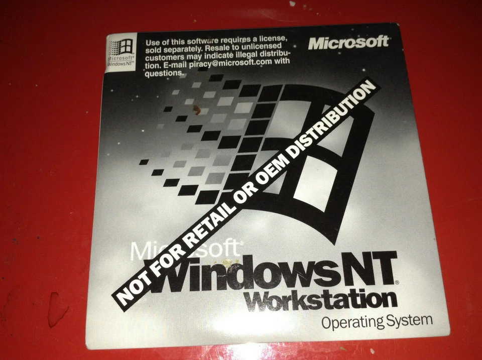 Microsoft Windows NT workstation 4.0  - Image 1 of 1