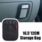 Car Auto Storage Pu Leather Pouch Bag Phone Holder Organizer Black Accessories