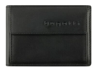 bugatti Super Slim Mini Wallet Geldbörse Black schwarz Neu - Bild 1 von 4