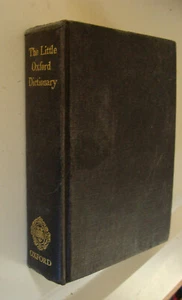 Little Oxford Dictionary of Current English Ostler 1969 copyright 4th ed 10 imp - Imagen 1 de 3