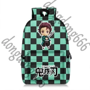Demon Slayer Kamado Tanjirou Rucksack Schulranzen Teenager Schultertasche Geschenk D - Bild 1 von 3