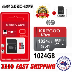 Ultra Micro SD Memory Card 256GB 1TB Class10 TF 4K U1 Camera, Drone For Dash Cam - Picture 1 of 15