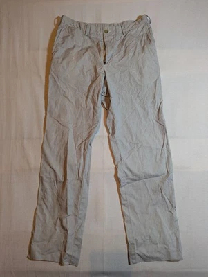 Bills Khakis Pants Men 32 Chino Classic Fit Straight Leg Flat Front Gray USA - Image 1 of 4
