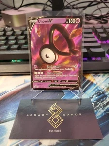 Unown V 065/195 - SWSH: Silver Tempest Ultra Raro - Juego de cartas coleccionables Pokémon (casi nuevo) - Imagen 1 de 1