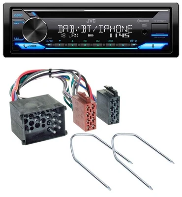 JVC Bluetooth MP3 USB DAB CD Autoradio für BMW 3er E30 E36 87-00 5er E34 88-96 - Bild 1 von 4