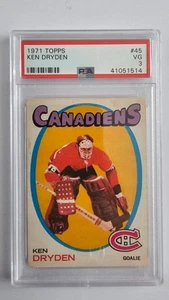 1971-72 O-Pee-Chee Ken Dryden #45 PSA 3 Rookie RC - Picture 1 of 2