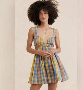New! Free People Bridget Mini Dress Size Medium - Picture 1 of 8