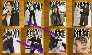 Stray Kids AUTOGRAPHED PHOTO - SKZ 4th Album [ KARMA ] HAND SIGNED PHOTO 4*6 - Picture 1 of 9